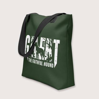 Gelert The Faithful Hound Bag - history buff gift by HistoHead