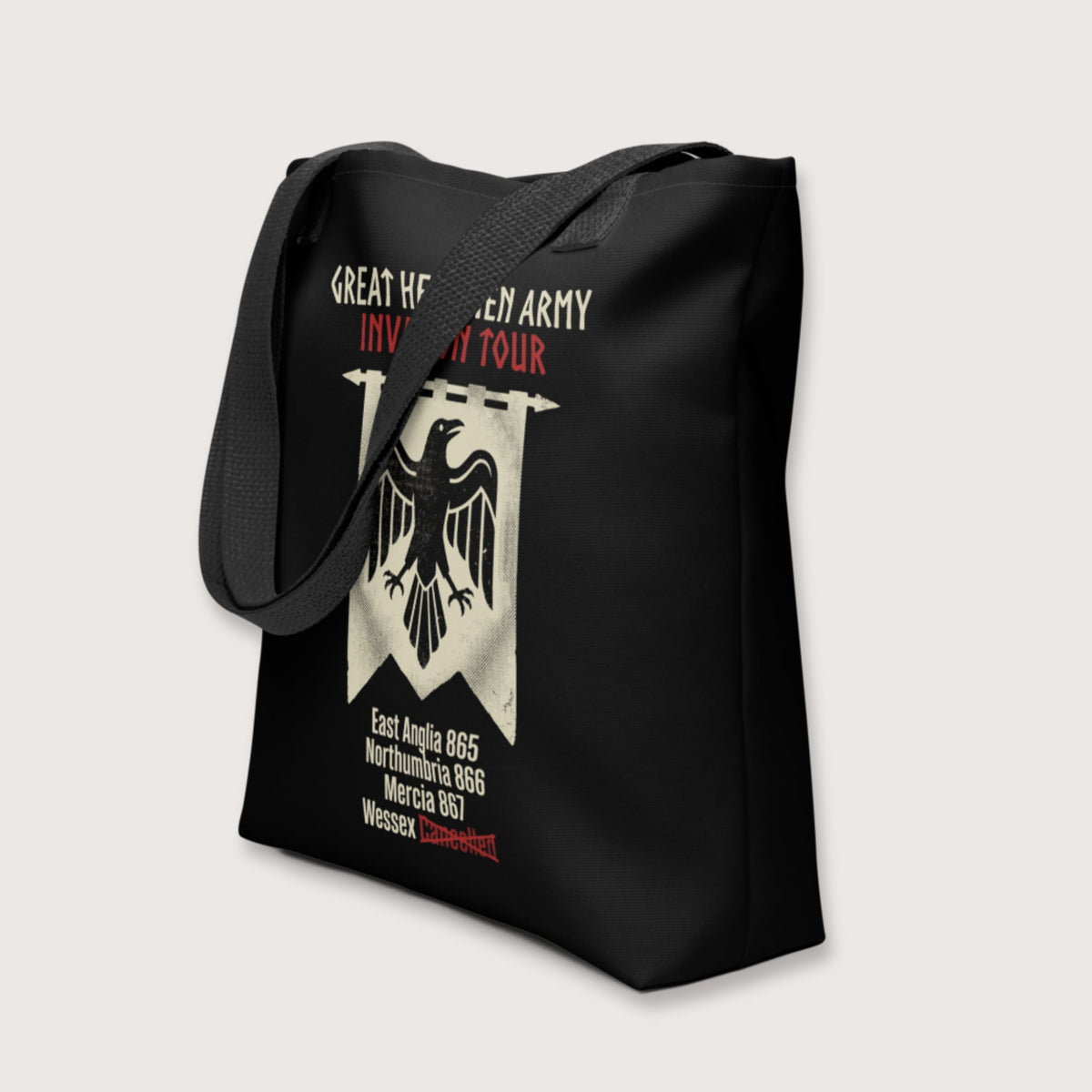 Great Heathen Army Invasion Tour Bag - history buff gift by HistoHead