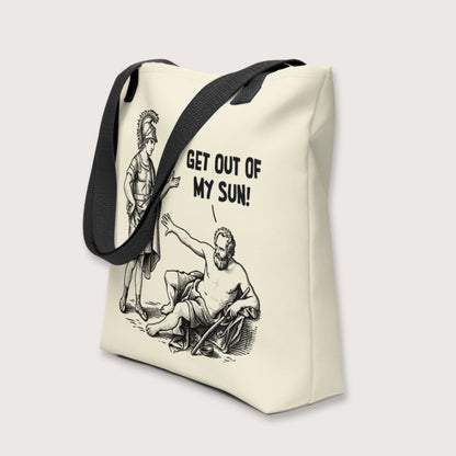 Diogenes: Get Out of My Sun Bag - history buff gift by HistoHead