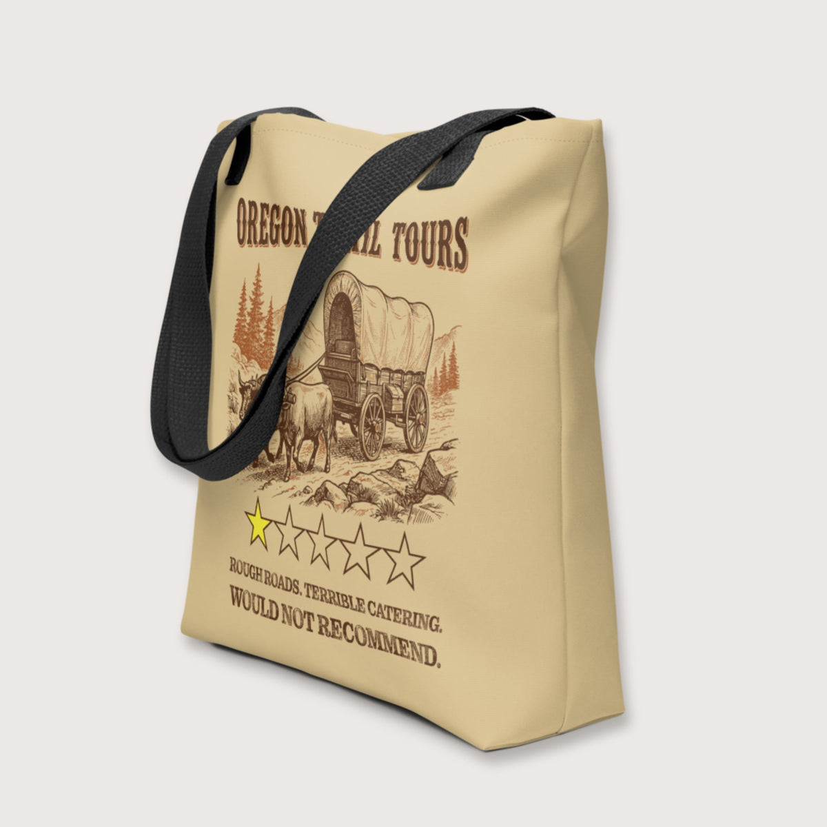 Oregon Trail Tours Review Bag - history buff gift by HistoHead
