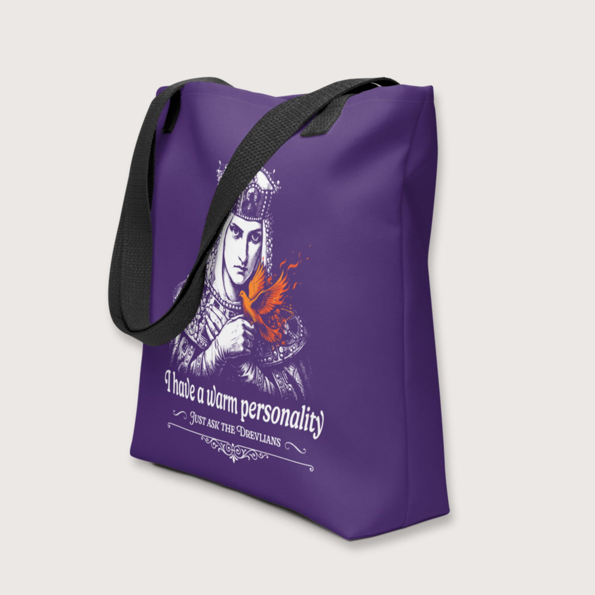 Olga of Kiev I Have a Warm Personality Bag - history buff gift by HistoHead