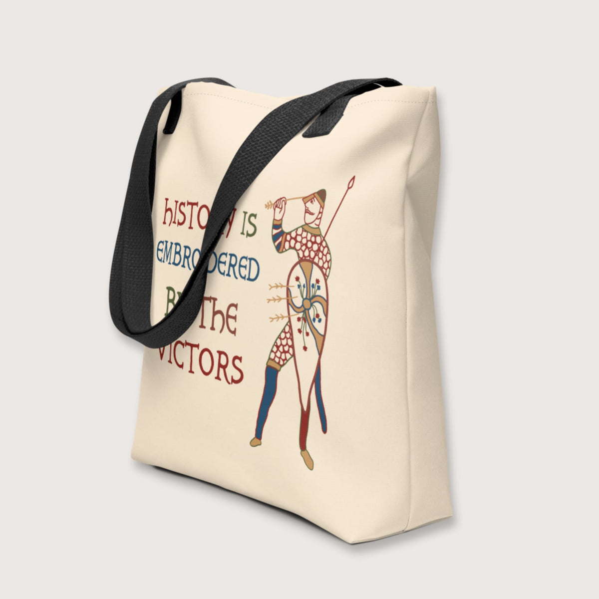 Harold Godwinson History Is Embroidered by the Victors Bayeux Tapestry Bag - history buff gift by HistoHead