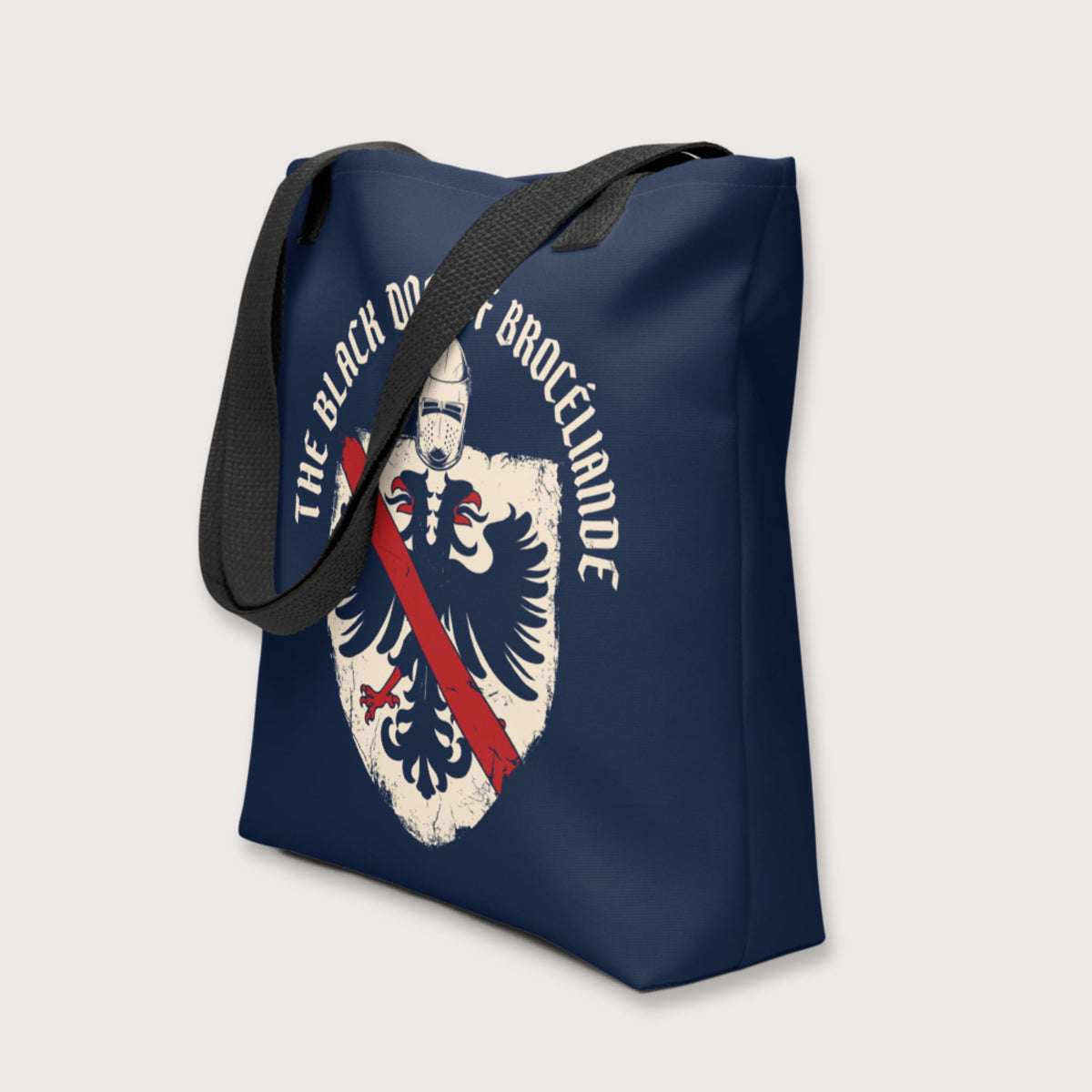 Du Guesclin The Black Dog of Brocéliande Bag - history buff gift by HistoHead