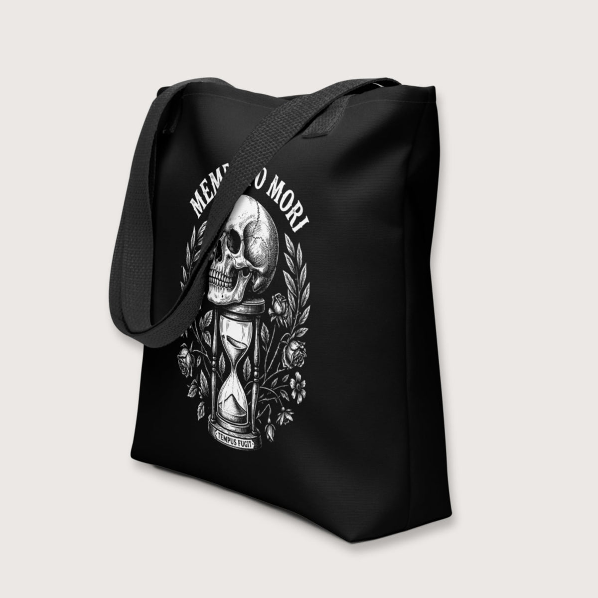 Memento Mori Tempus Fugit Bag - history buff gift by HistoHead