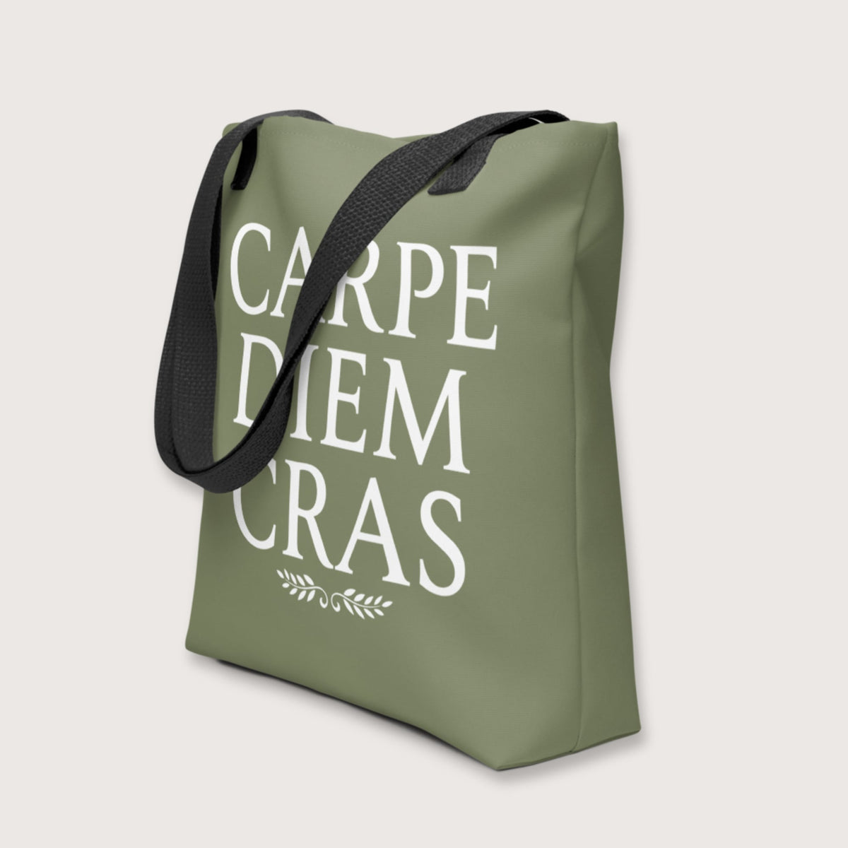 Seize the Day Tomorrow in Latin Bag - history buff gift by HistoHead