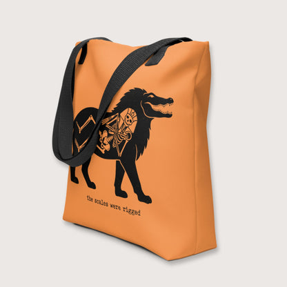 The Scales Were Rigged Bag - history buff gift by HistoHead