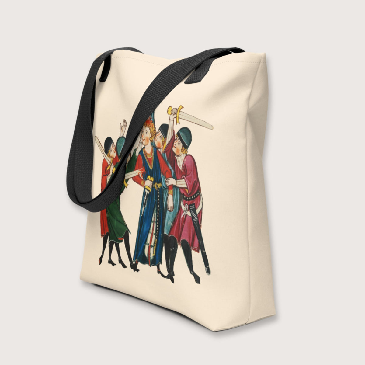 Medieval Positivity Bag - history buff gift by HistoHead