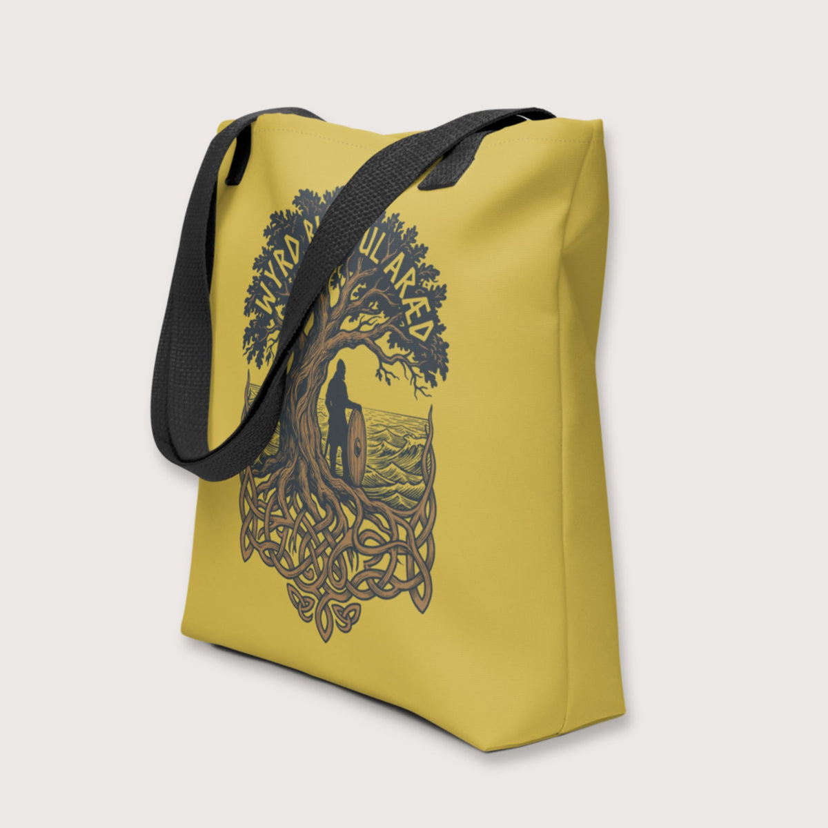 Old English Fate Is Inexorable Bag - history buff gift by HistoHead