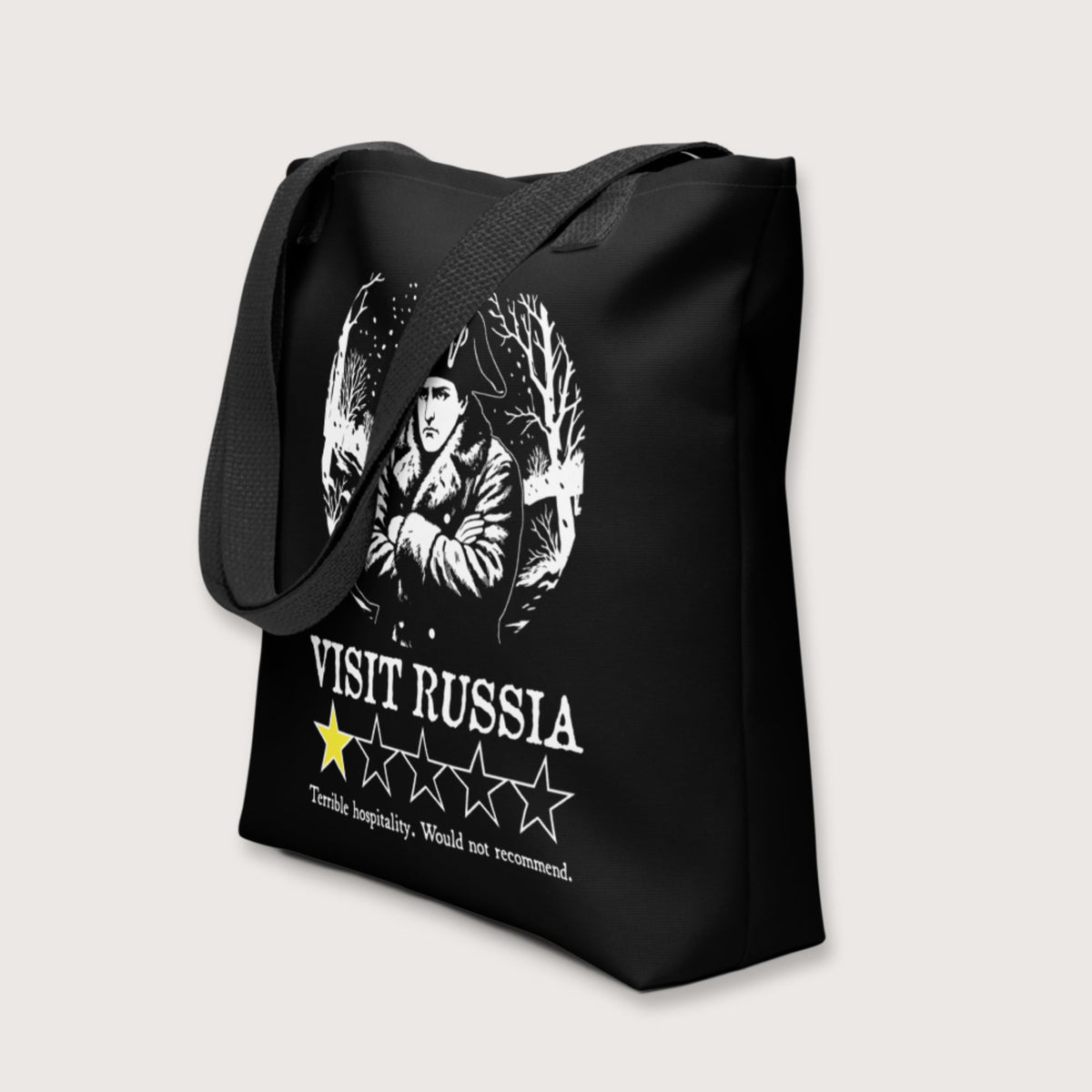 Napoleon Visit Russia Review Bag - history buff gift by HistoHead