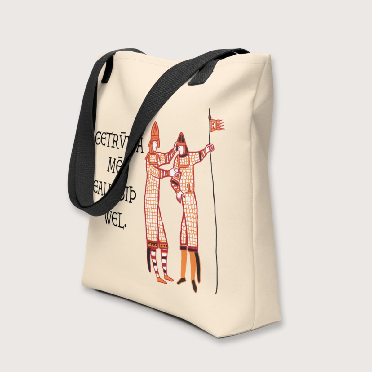 Bayeux Tapestry Trust Me Everything Will Be Fine Old English Bag - history buff gift by HistoHead
