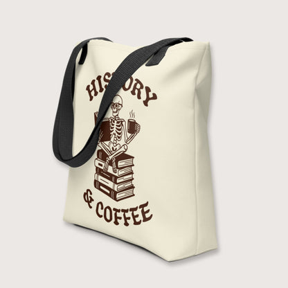 History & Coffee Bag - history buff gift by HistoHead