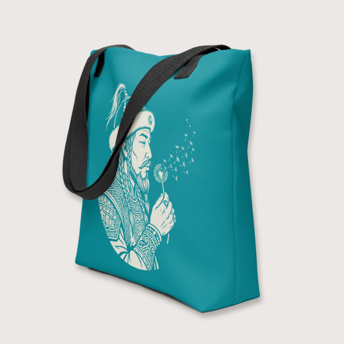 Genghis Khan Blowing Wishes Bag - history buff gift by HistoHead