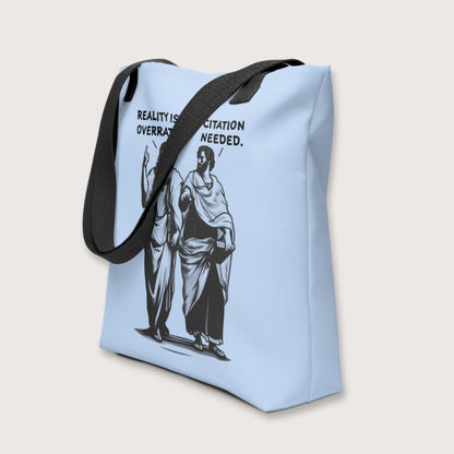 Plato & Aristotle Debate Bag - history buff gift by HistoHead