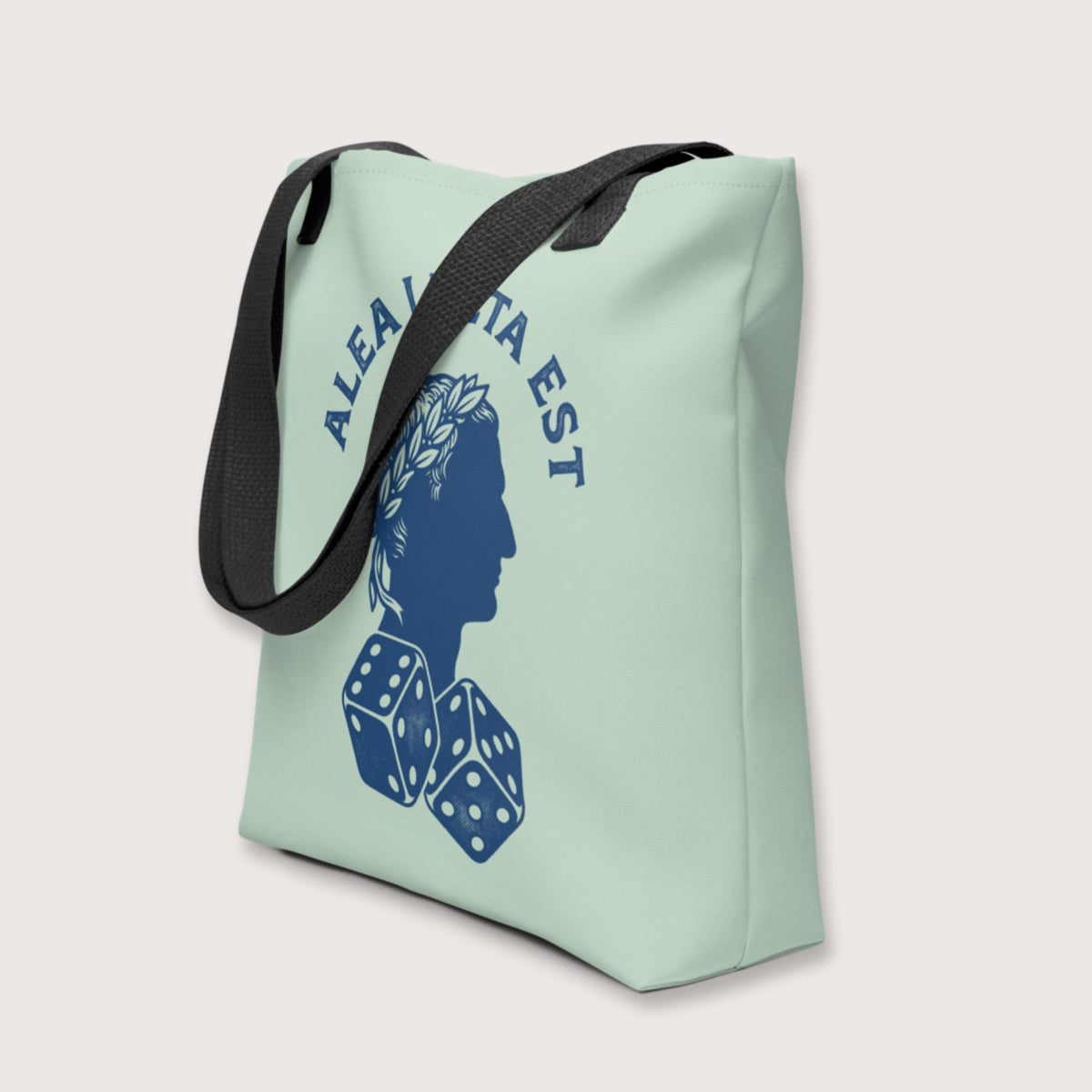 Alea Iacta Est Caesar Quote Bag - history buff gift by HistoHead