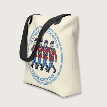 Liechtenstein 1866 Bag - history buff gift by HistoHead
