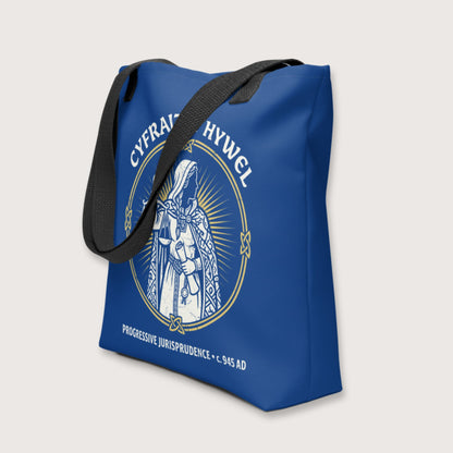 Cyfraith Hywel Progressive Jurisprudence Bag - history buff gift by HistoHead