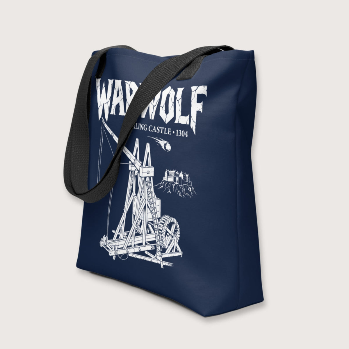 Warwolf Trebuchet Bag - history buff gift by HistoHead