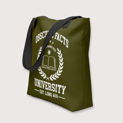 Obscure Facts University Bag - history buff gift by HistoHead