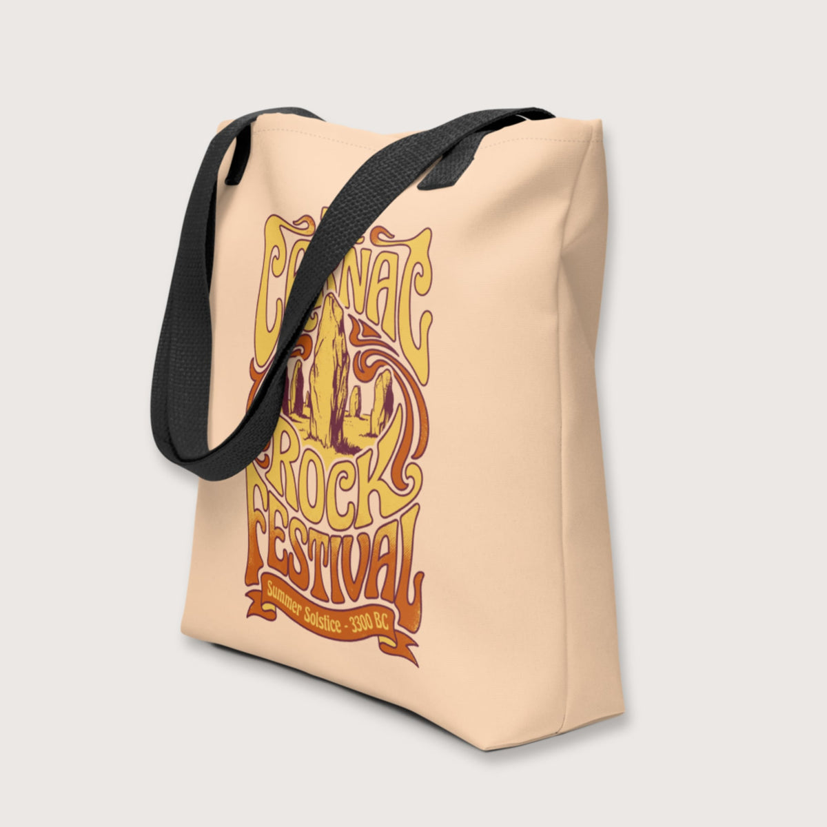 Carnac Rock Festival Bag - history buff gift by HistoHead