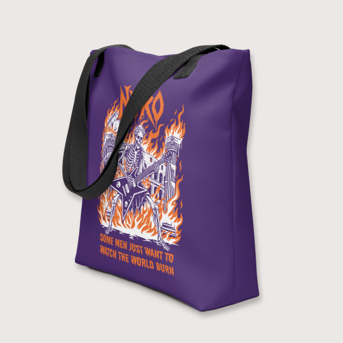 Nero Watch the World Burn Bag - history buff gift by HistoHead