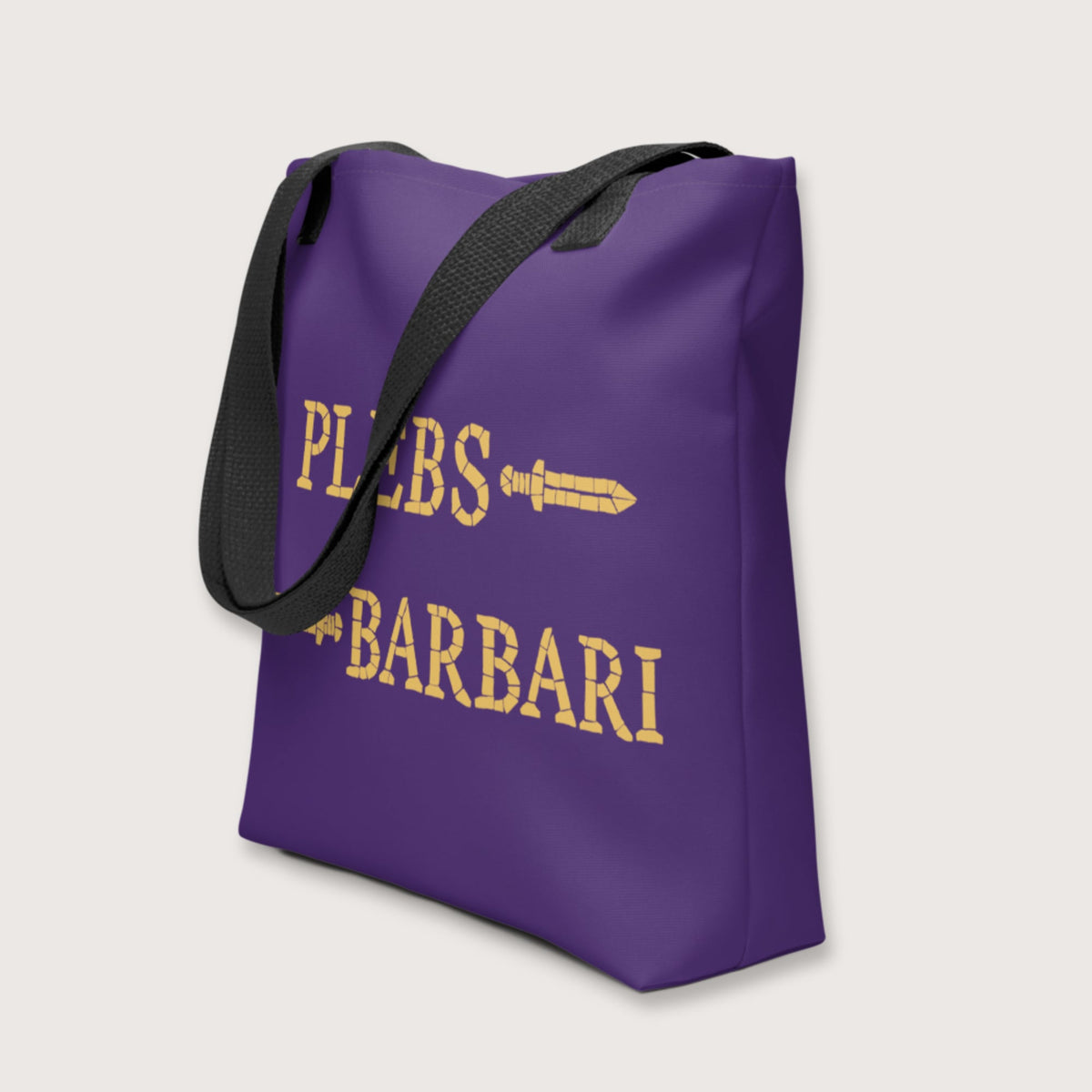 Mosaic Plebs or Barbari Bag - history buff gift by HistoHead