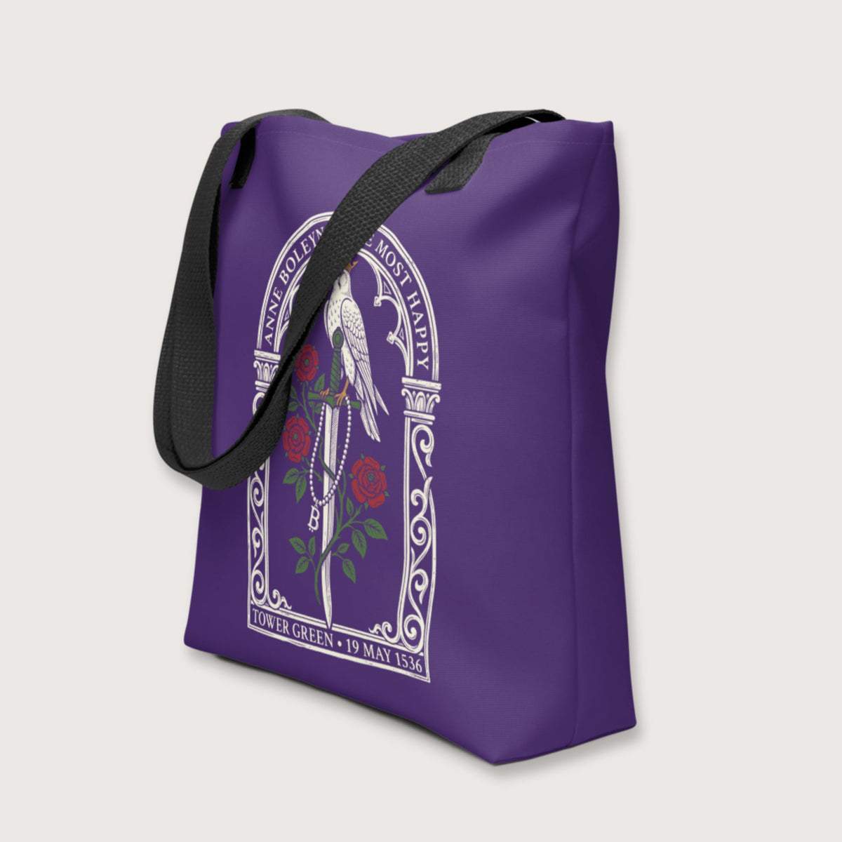 Anne Boleyn Falcon Bag - history buff gift by HistoHead