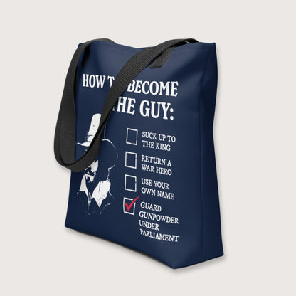 Guy Fawkes How to Become the Guy Bag - history buff gift by HistoHead