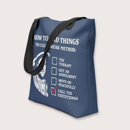 Henry VIII's Breakup Guide Bag - history buff gift by HistoHead