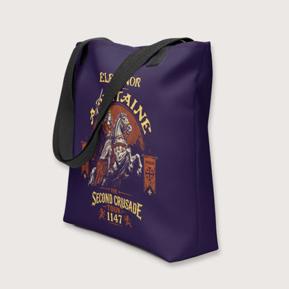 Eleanor of Aquitaine Second Crusade Tour Bag - history buff gift by HistoHead