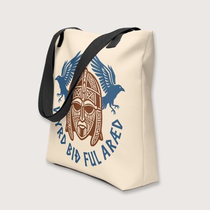 Wyrd Bið Ful Aræd Sutton Hoo Helmet Edition Bag - history buff gift by HistoHead