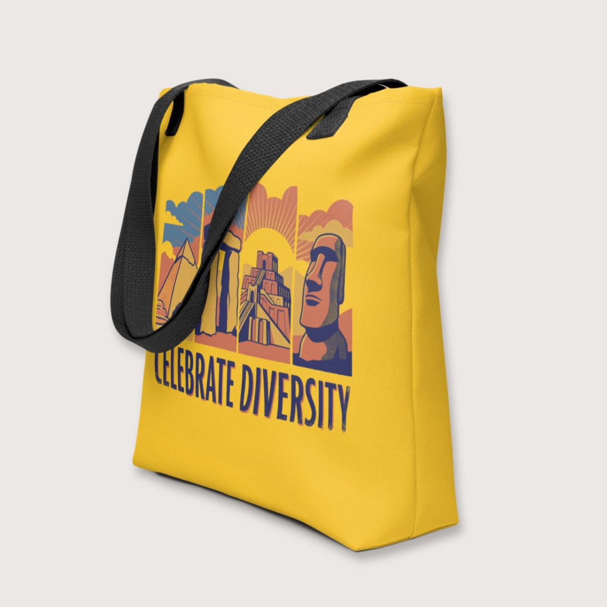 Celebrate Diversity Stone Wonders Edition Bag - history buff gift by HistoHead