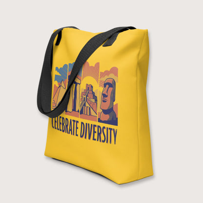 Celebrate Diversity Stone Wonders Edition Bag - history buff gift by HistoHead
