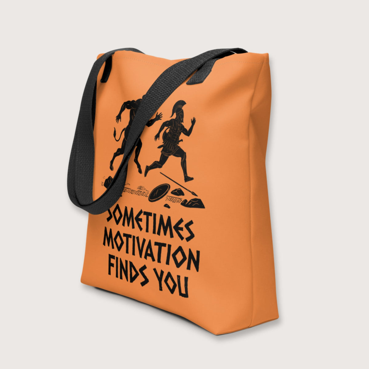 Motivation Finds You Minotaur Edition Bag - history buff gift by HistoHead
