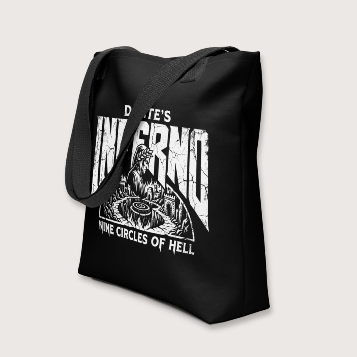 Dante's Inferno Bag - history buff gift by HistoHead