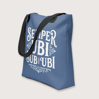 Latin Pun Semper Ubi Sub Ubi Bag - history buff gift by HistoHead