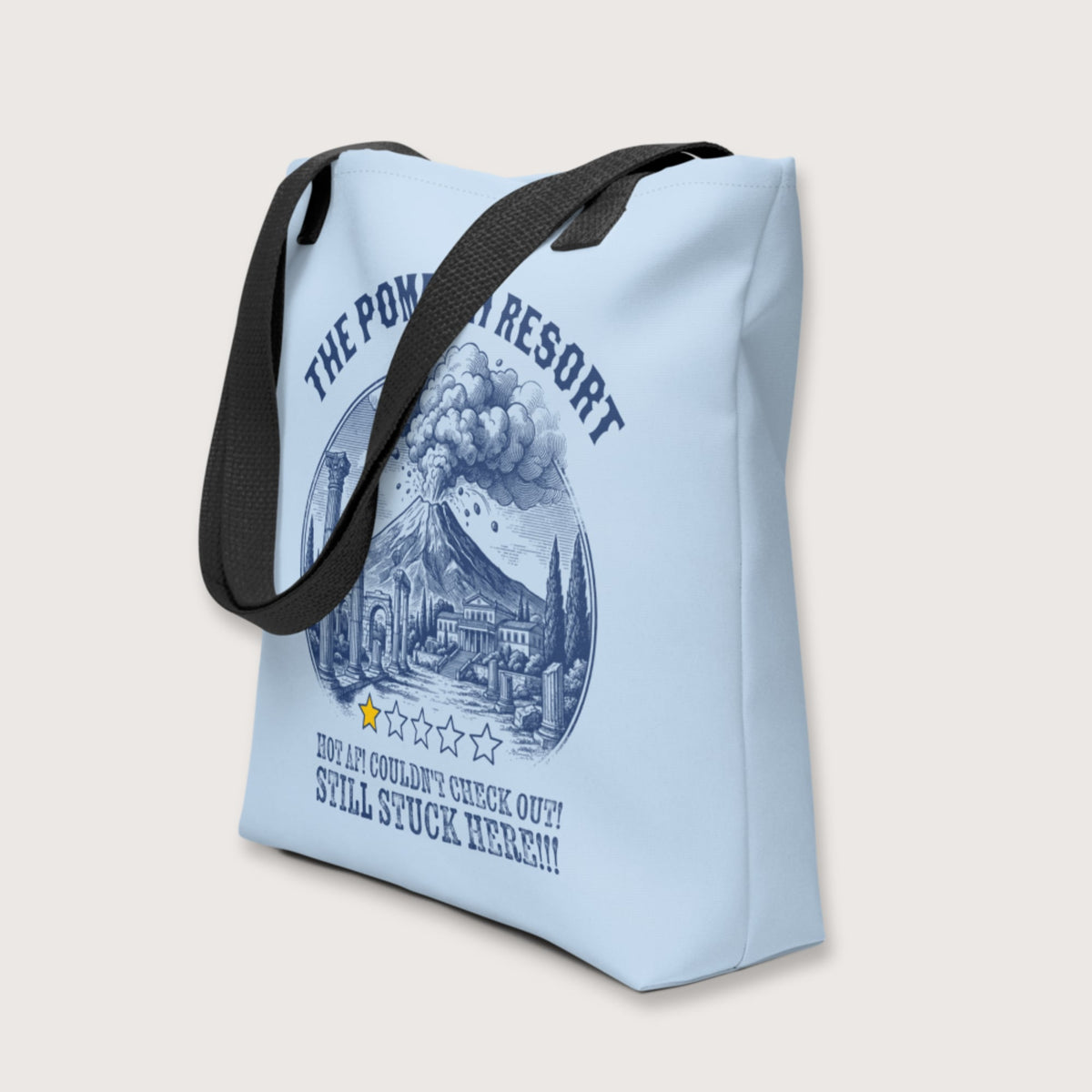 The Pompeii Resort Review Bag - history buff gift by HistoHead