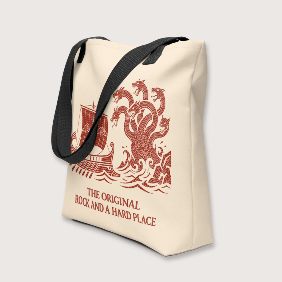 Odyssey Rock and a Hard Place Bag - history buff gift by HistoHead