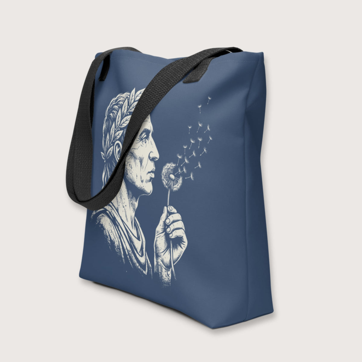 Caesar Blowing Wishes Bag - history buff gift by HistoHead