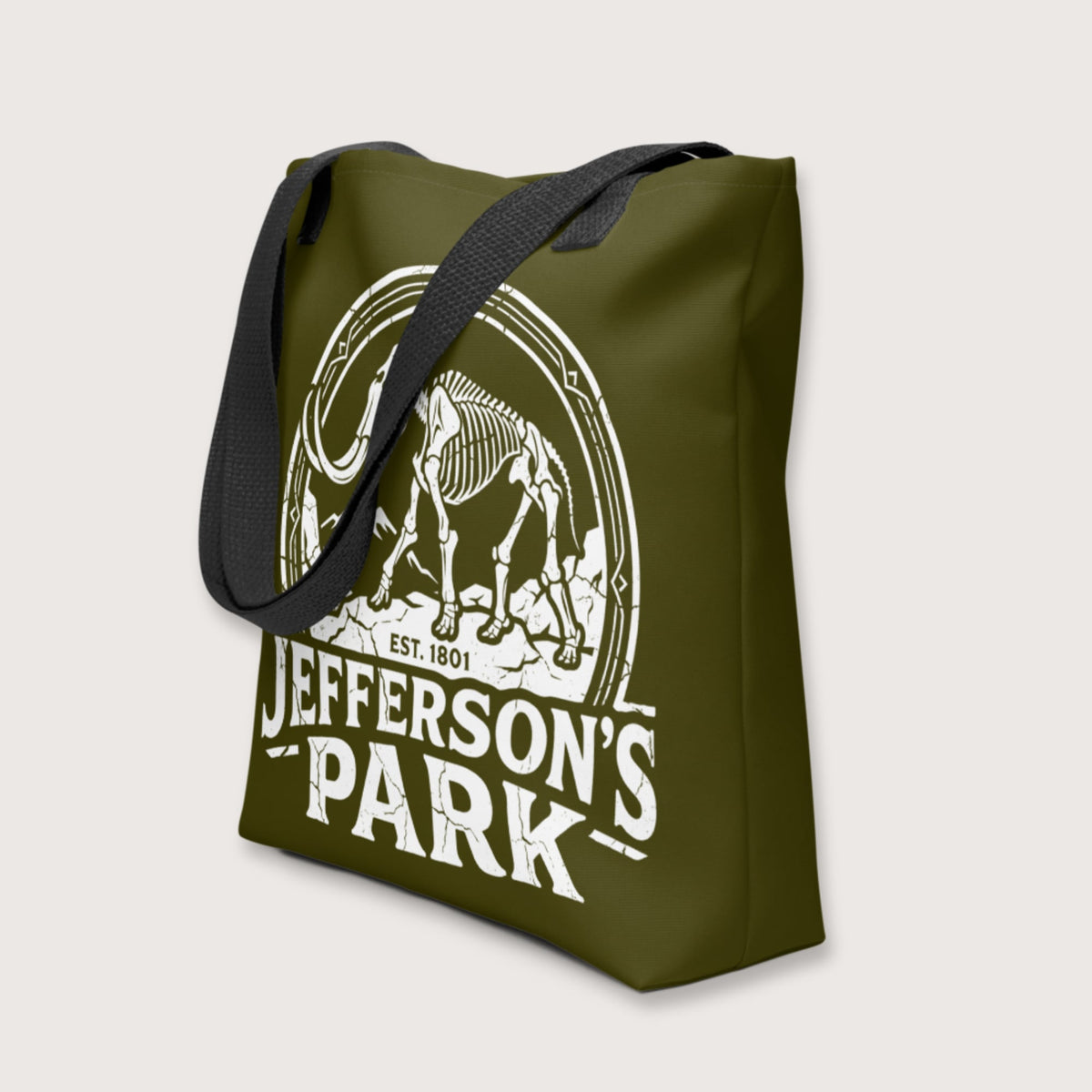 Jefferson's Park Bag - history buff gift by HistoHead