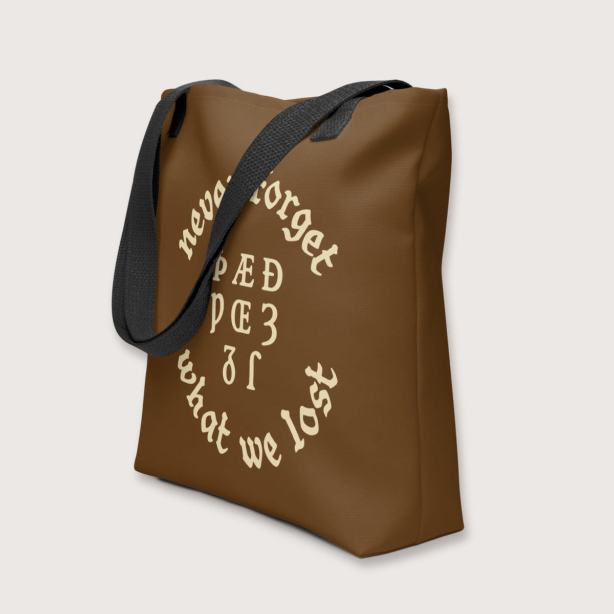 Never Forget Lost Letters Bag - history buff gift by HistoHead