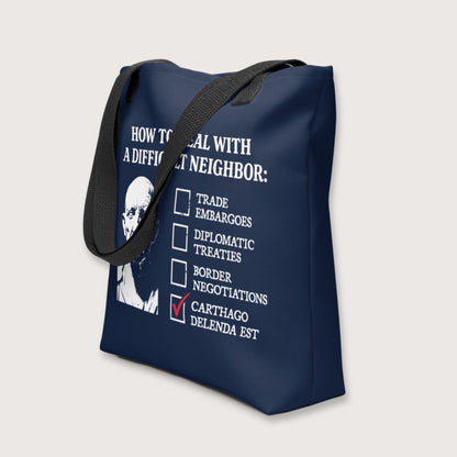 Cato's Foreign Policy Bag - history buff gift by HistoHead