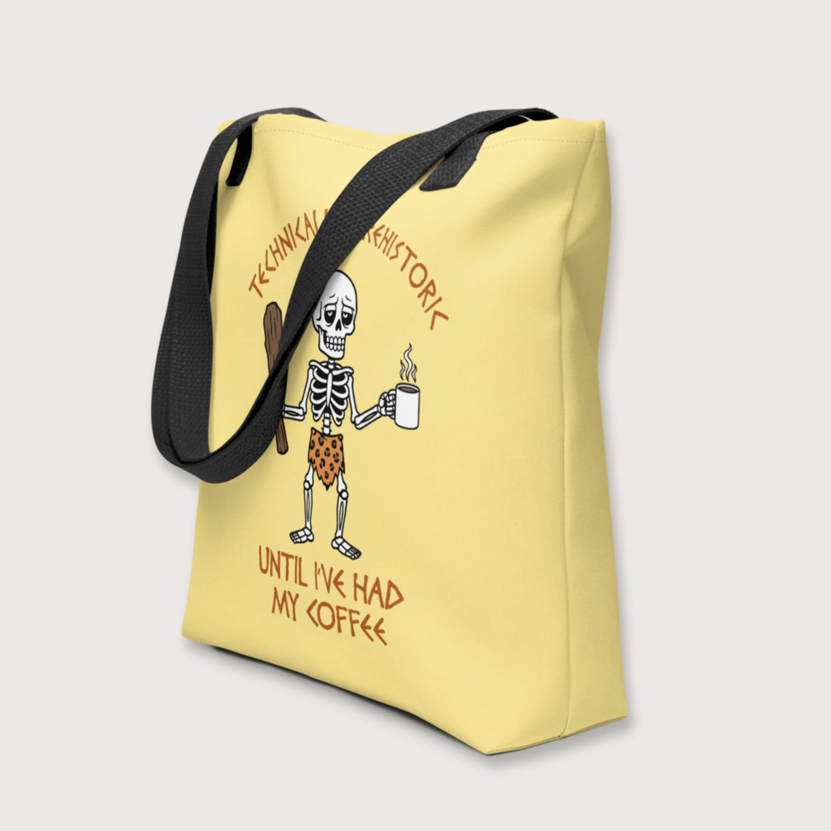 Until I've Had My Coffee Bag - history buff gift by HistoHead
