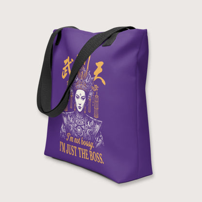 Wu Zetian I'm Not Bossy Bag - history buff gift by HistoHead