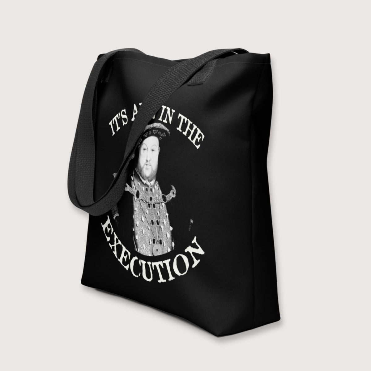 Henry VIII Execution Bag - history buff gift by HistoHead