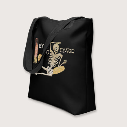 Skeleton Mosaic Bag - history buff gift by HistoHead
