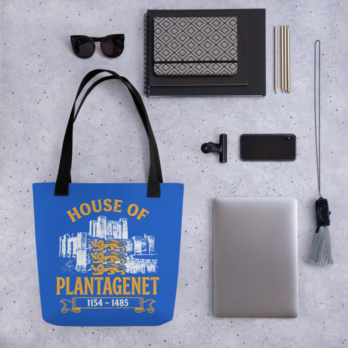 House of Plantagenet Bag - history buff gift by HistoHead