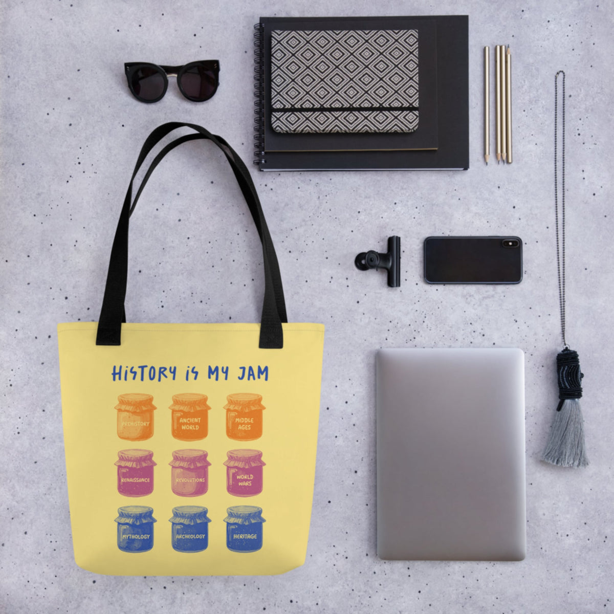 History Is My Jam Bag - history buff gift by HistoHead