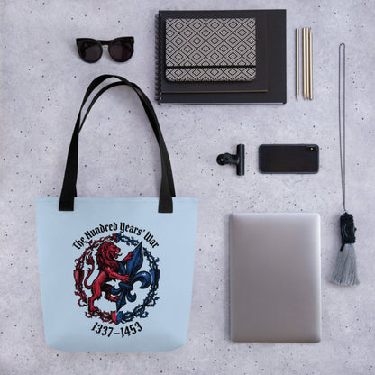 The Hundred Years' War Bag - history buff gift by HistoHead