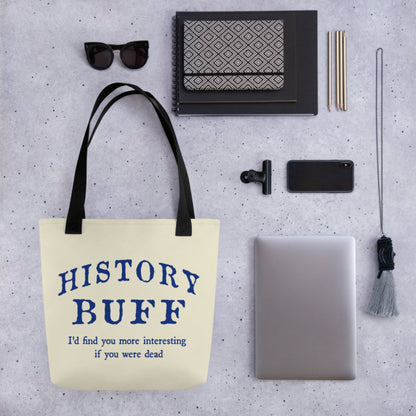 History Buff Bag - history buff gift by HistoHead