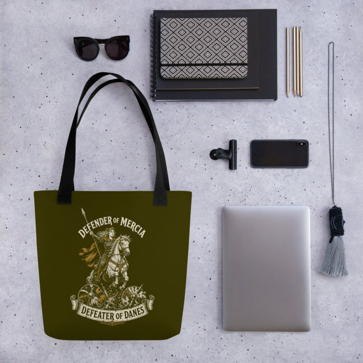 Æthelflæd Defender of Mercia Bag - history buff gift by HistoHead